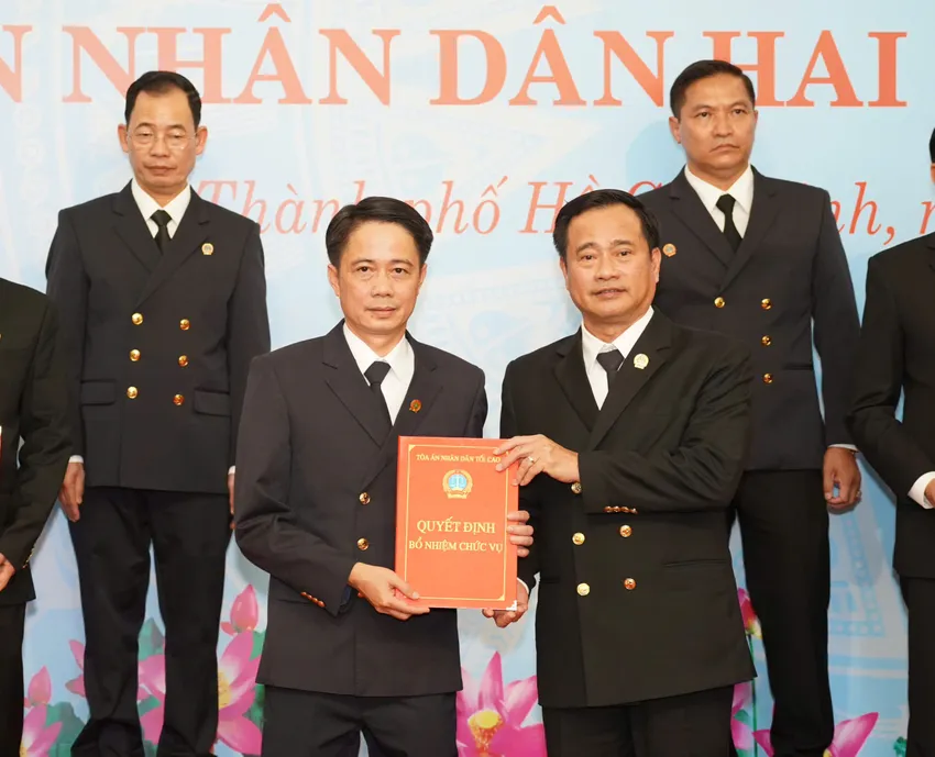 Ông Nguyễn Trường Mạnh - Chánh án TAND khu vực 13 - TP.HCM. Ảnh: THUẬN VĂN tand-khu-vuc-tp-hcm-2.jpg