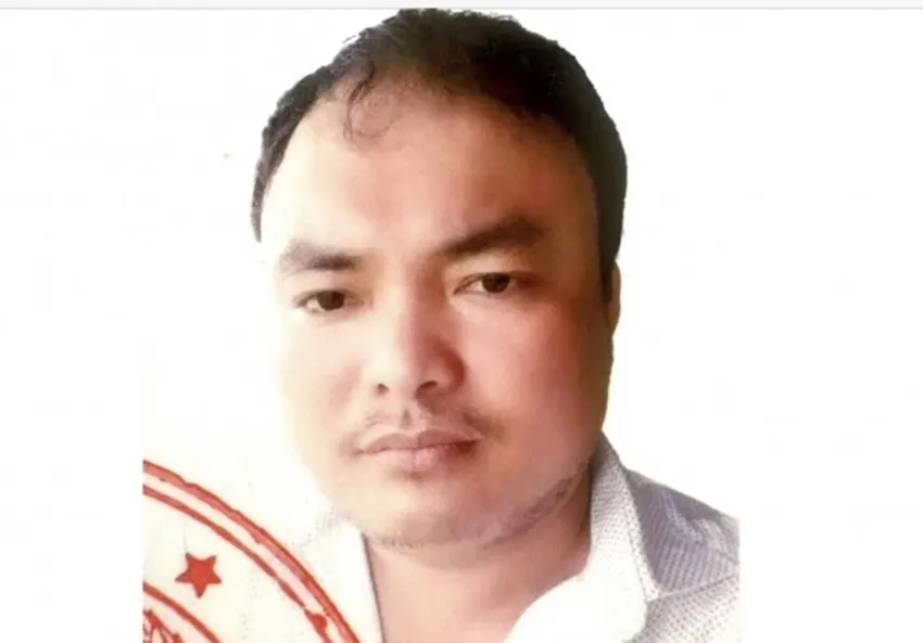 Bị can Nguyễn Hoàng Sa. Ảnh: CA duong-day-buon-lau-vang-tu-campuchia-ve-viet-nam-thu-giu-nhieu-thoi-kim-loai-mau-vang.jpeg