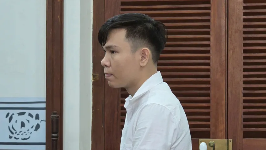 Bị cáo Lê Văn Quang tại phiên tòa. Ảnh: SONG MAI clip nóng