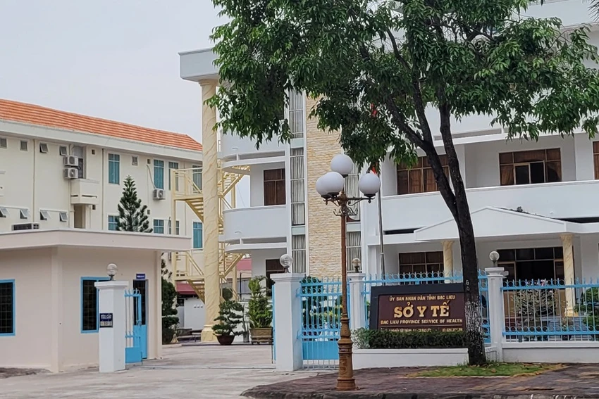 Sở Y tế Bạc Liêu. Ảnh: TRẦN VŨ Giám đốc sở y tế Bạc Liêu 3.jpg