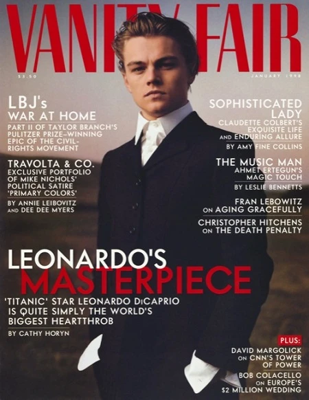Chàng cướp biển đẹp trai Johnny Depp trên bức hình bìa số ra tháng 1/2011.