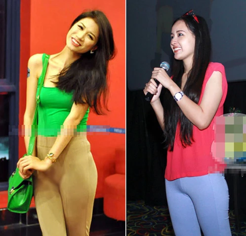Trang Trần, Đông Nhi, hot girl Sam, Mai Phương Thúy... từng phải xấu hổ khi trưng diện quần legging hay tregging trơn nhẵn ra phố. trang-tran-8052-1381313793.jpg