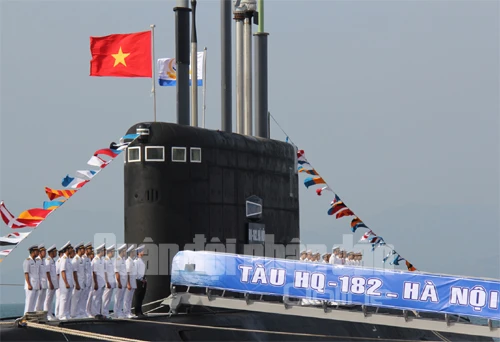 Lễ tiếp nhận Tàu ngầm HQ-182 Hà Nội ảnh 6
