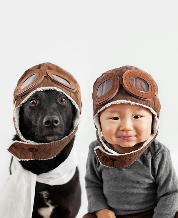 zoey-jasper-rescue-dog-baby-portraits-grace-chon-5 Cặp “song sinh” cún và baby cực đáng yêu ảnh 1