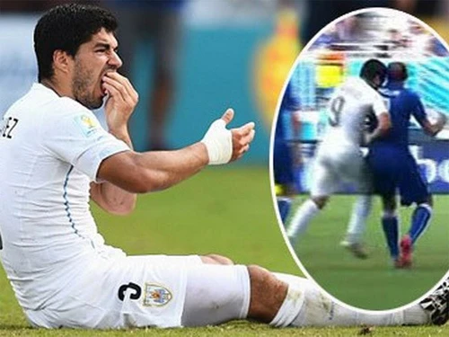 Suarez và vụ bê bối khiến anh sớm rời World Cup năm nay. anh-them-4321-1405078226.jpg