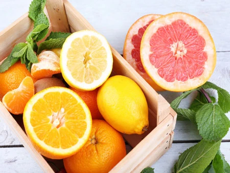 Những lợi ích của trái cây có múi với người trên 50 tuổi
