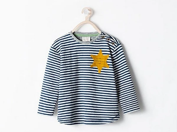 Zara phải xin lỗi vì áo trẻ em gợi nhớ đến nạn nhân phátxít ảnh 1 Zara phải xin lỗi vì áo trẻ em gợi nhớ đến nạn nhân phátxít ảnh 1