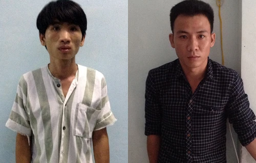 2 nghi can trộm cắp thiết bị phóng xạ . Ảnh: C.A 2nghican-7330-1411271332.jpg