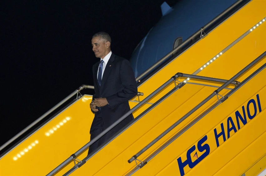 Chuyến đi của Tống thống Obama dưới ống kính PV nước ngoài ảnh 1 Chuyến đi của Tống thống Obama dưới ống kính PV nước ngoài ảnh 1