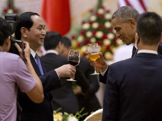 Chuyến đi của Tống thống Obama dưới ống kính PV nước ngoài ảnh 12