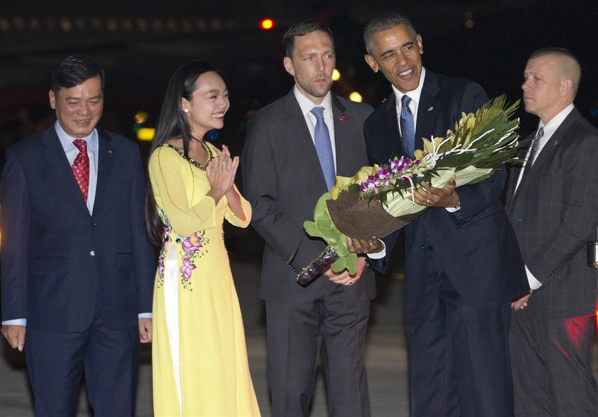 Chuyến đi của Tống thống Obama dưới ống kính PV nước ngoài ảnh 2 Chuyến đi của Tống thống Obama dưới ống kính PV nước ngoài ảnh 2
