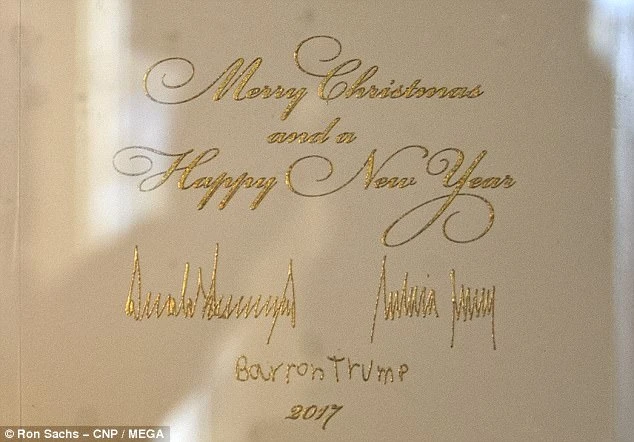 Vợ chồng ông Trump tay trong tay chúc mừng Giáng sinh ảnh 2