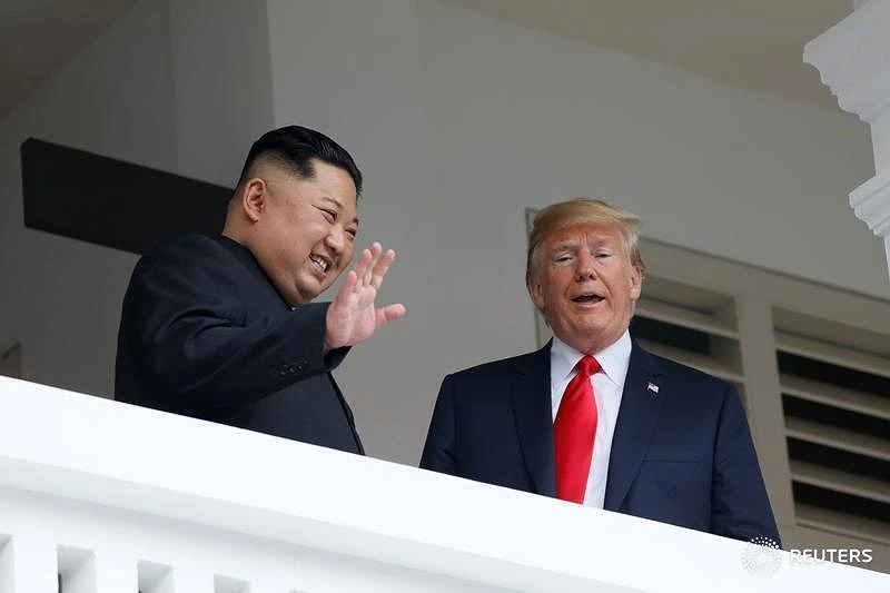 Chùm ảnh: Những khoảnh khắc lịch sử của ông Trump và ông Kim ảnh 9 Chùm ảnh: Những khoảnh khắc lịch sử của ông Trump và ông Kim ảnh 9