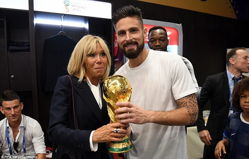 Tổng thống Macron phấn khích khi Pháp vô địch World Cup ảnh 7