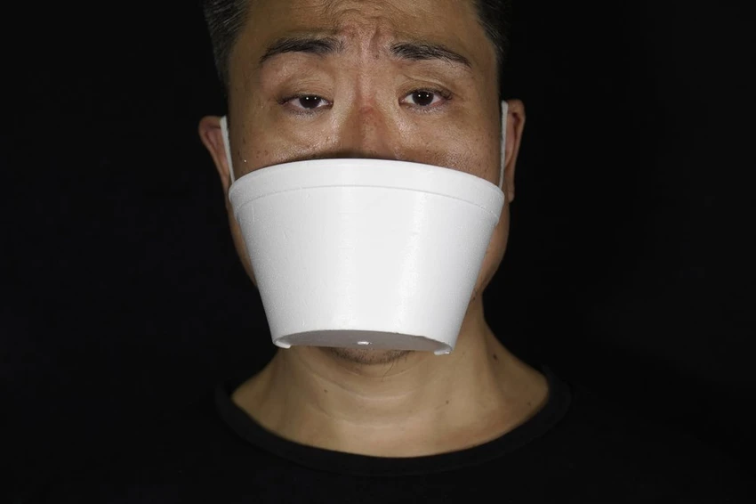 Nghệ nhân biến khẩu trang thành những tác phẩm nghệ thuật ảnh 7