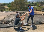 Tìm được nhẫn cưới trong đống tro tàn