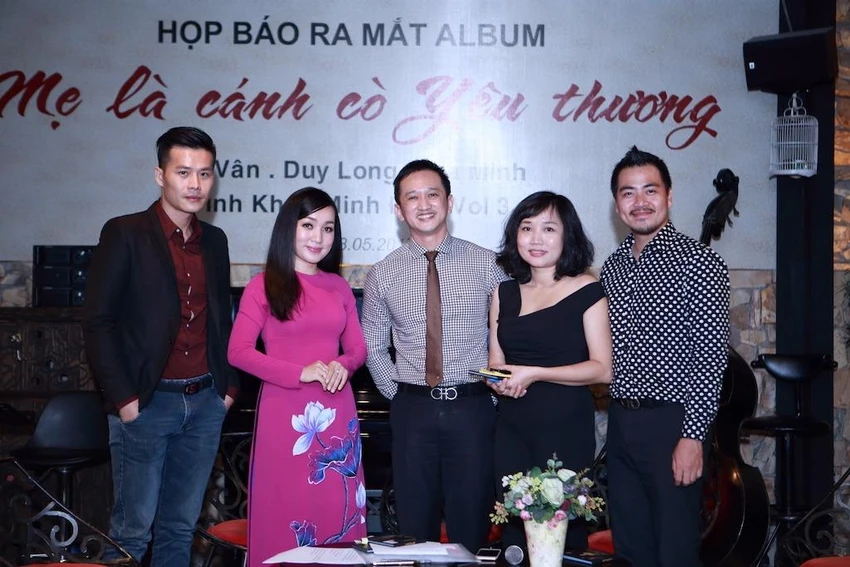 Ca sĩ Duy Long, Hà Vân, nhạc sĩ Minh Đức 
