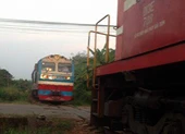 Hai tàu hỏa suýt đối đầu nhau