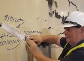 Hầm Hải Vân xuất hiện nhiều vết nứt