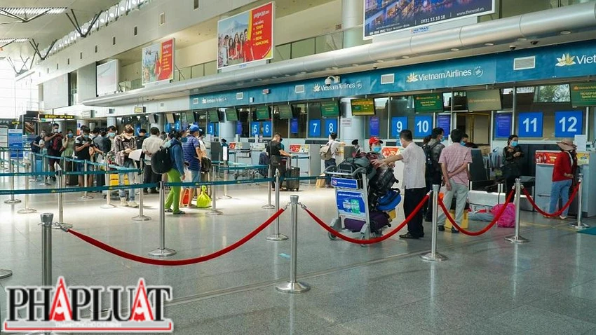 Đà Nẵng đặt mục tiêu có 28 triệu hành khách qua sân bay vào năm 2030. Ảnh: TẤN VIỆT Đà Nẵng đặt mục tiêu có 28 triệu hành khách qua sân bay vào năm 2030. Ảnh: TẤN VIỆT