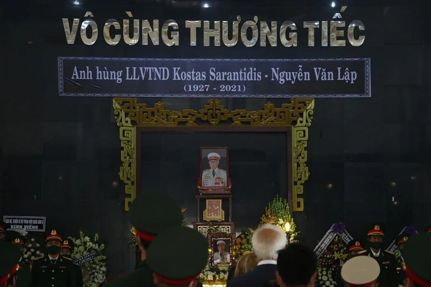 Anh hùng Nguyễn Văn Lập sinh năm 1927, từ trần ngày 24-6-2021 tại nhà riêng ở Athens - Hy Lạp. Ảnh: TẤN VIỆT Anh hùng Nguyễn Văn Lập sinh năm 1927, từ trần ngày 24-6-2021 tại nhà riêng ở Athens - Hy Lạp. Ảnh: TẤN VIỆT