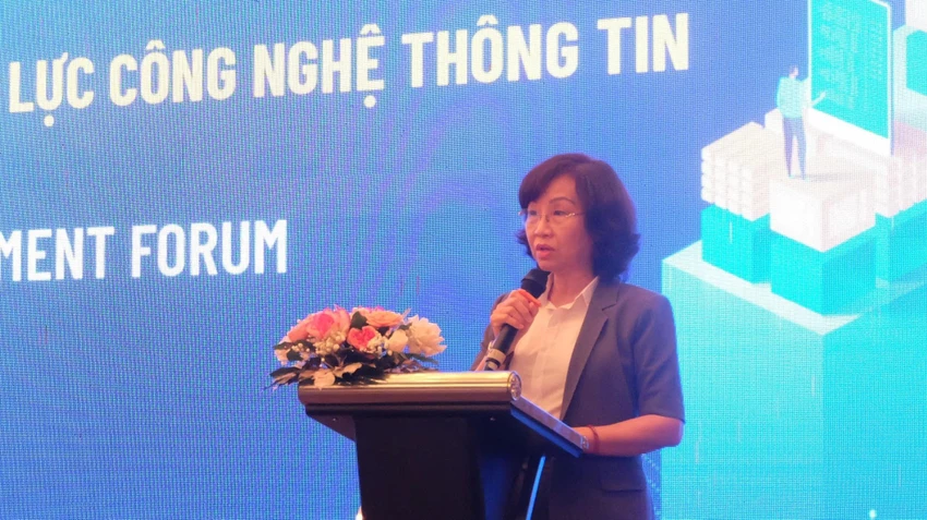 Bà Ngô Thị Kim Yến, Phó Chủ tịch UBND TP Đà Nẵng. Ảnh: TV Bà Ngô Thị Kim Yến, Phó Chủ tịch UBND TP Đà Nẵng. Ảnh: TV
