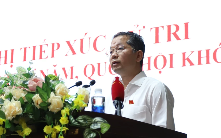 Bí thư Thành ủy, Trưởng đoàn ĐBQH TP Đà Nẵng Nguyễn Văn Quảng. Ảnh: TẤN VIỆT Bí thư Thành ủy, Trưởng đoàn ĐBQH TP Đà Nẵng Nguyễn Văn Quảng
