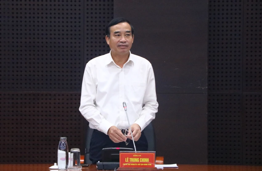 Chủ tịch UBND TP Đà Nẵng Lê Trung Chinh. Ảnh: VH Chủ tịch UBND TP Đà Nẵng Lê Trung Chinh. Ảnh: VH
