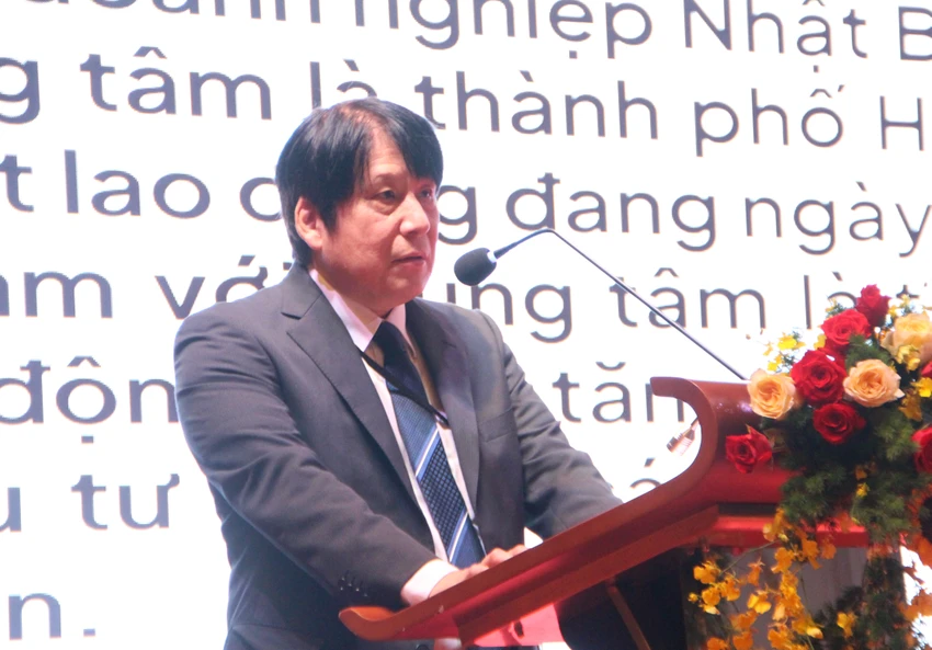 Ông Yakabe Yoshinori, Tổng Lãnh sự Nhật Bản tại Đà Nẵng. Ảnh: TẤN VIỆT Tổng Lãnh sự Nhật Bản tại Đà Nẵng