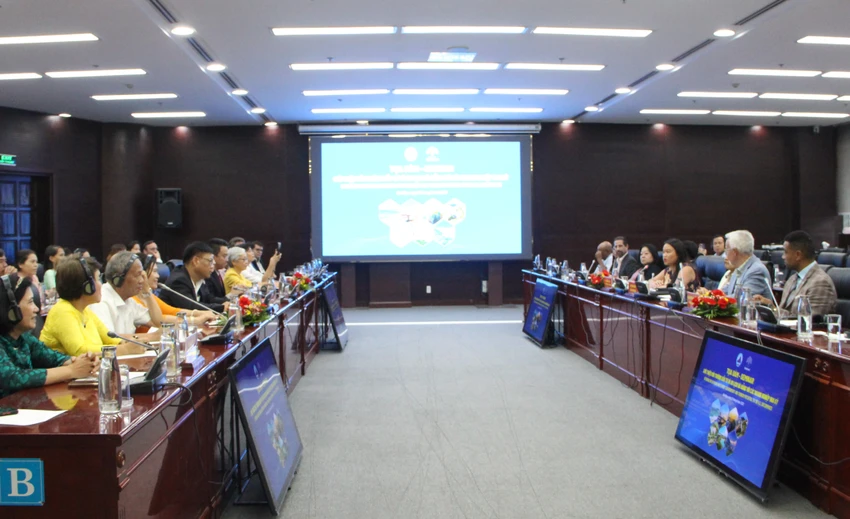 Tọa đàm giới thiệu môi trường đầu tư và du lịch Đà Nẵng với các doanh nghiệp Hoa Kỳ. Ảnh: TẤN VIỆT tọa đàm đà nẵng