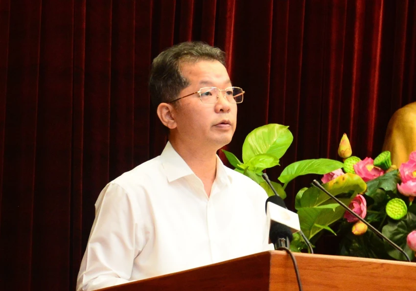 Bí thư Thành ủy Đà Nẵng Nguyễn Văn Quảng. Ảnh: TH nguyễn văn quảng