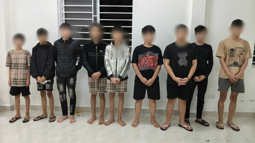 Công an bắt nhóm thiếu niên trộm nhiều xe máy