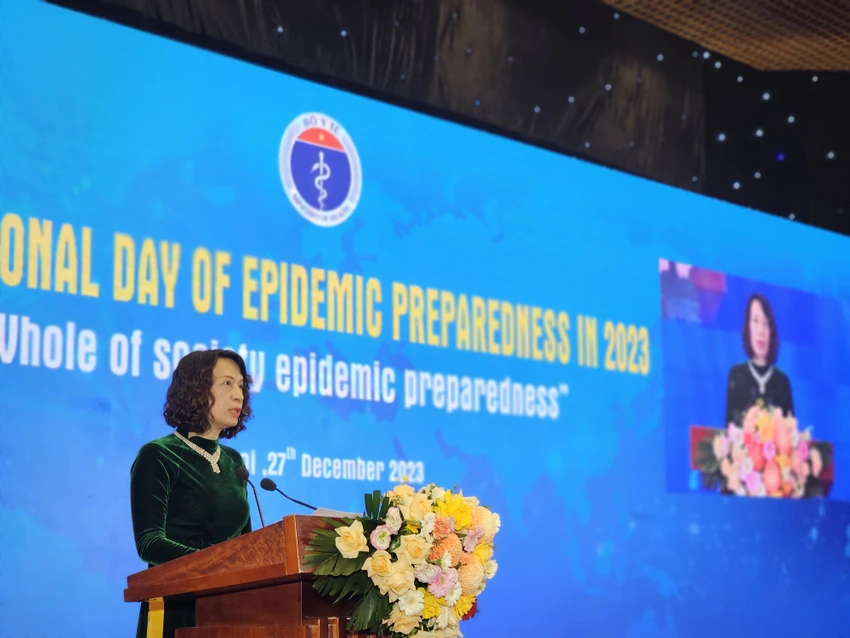 Thứ trưởng Nguyễn Thị Liên Hương: 'Tình hình dịch bệnh truyền nhiễm vẫn diễn biến khó lường, phức tạp'