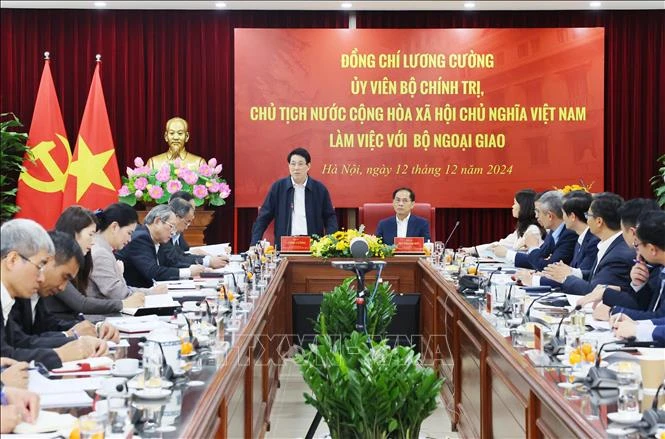 Chủ tịch nước Lương Cường
