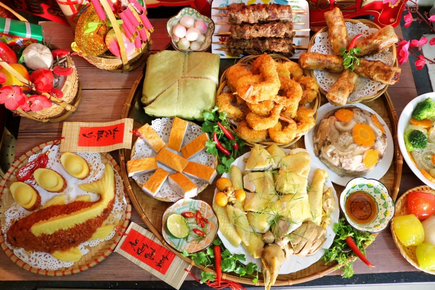 Ăn uống vui khoẻ ngày Tết