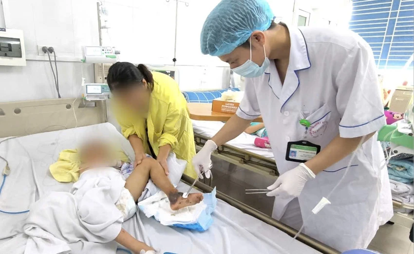 bị mèo cắn