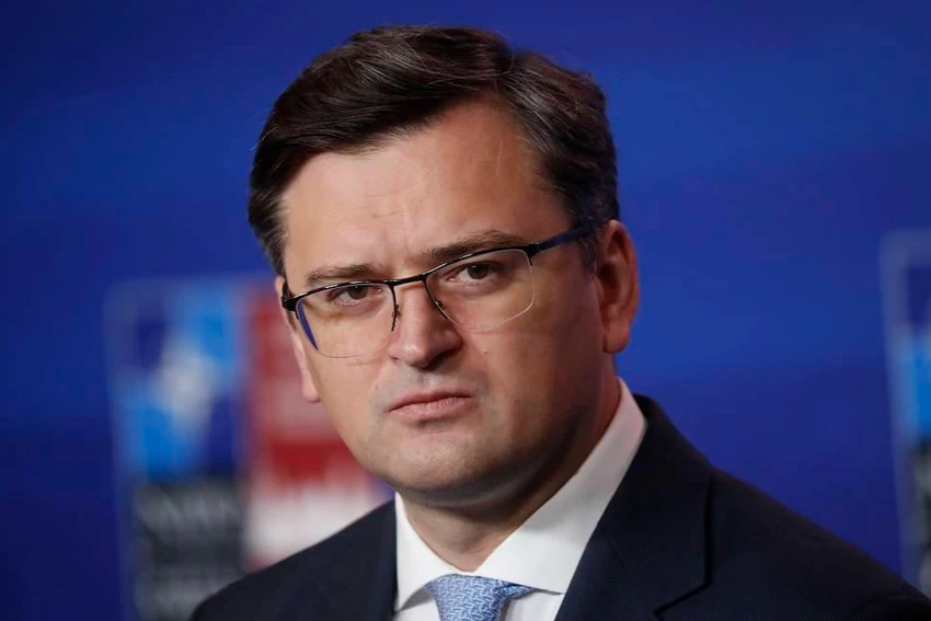 Ngoại trưởng Ukraine Dmitry Kuleba. Ảnh: Tom Kalnins/EPA-EFE Ngoại trưởng Ukraine Dmitry Kuleba. Ảnh: Tom Kalnins/EPA-EFE