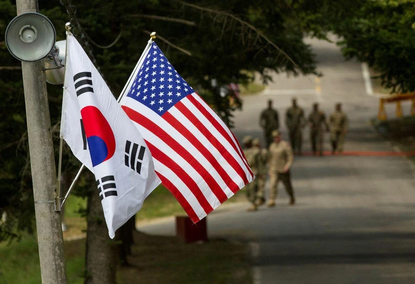 Triều Tiên cáo buộc Mỹ đang xúc tiến lập liên minh ‘NATO châu Á'. Ảnh: REUTERS Triều Tiên cáo buộc Mỹ đang xúc tiến lập liên minh ‘NATO châu Á'. Ảnh: REUTERS