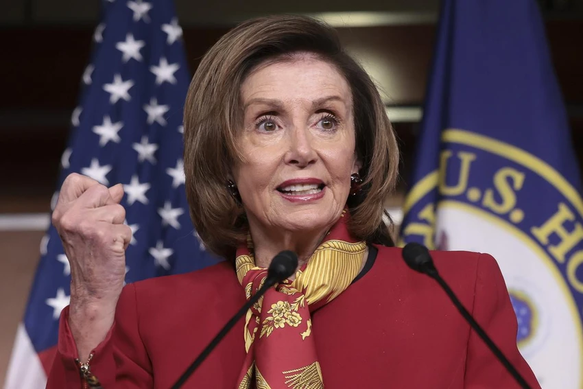 Chủ tịch Hạ viện Mỹ Nancy Pelosi. Ảnh: Win McNamee/GETTY IMAGES Chủ tịch Hạ viện Mỹ Nancy Pelosi. Ảnh: Win McNamee/GETTY IMAGES