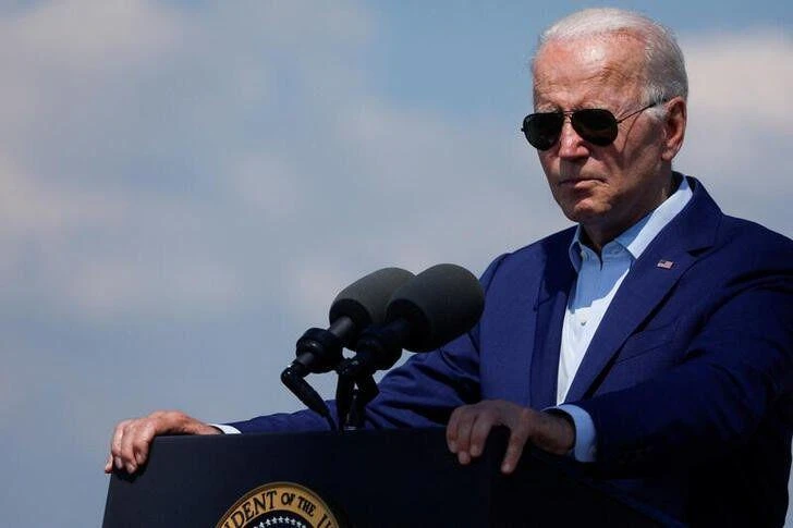 Tổng thống Mỹ Joe Biden. Ảnh: Jonathan Ernst/REUTERS