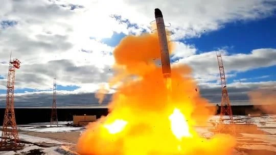 Nga giải thích lý do không dùng vũ khí hạt nhân ở Ukraine là vì cuộc xung đột này không tương thích nội dung học thuyết hạt nhân của Nga. Ảnh: SPUTNIK