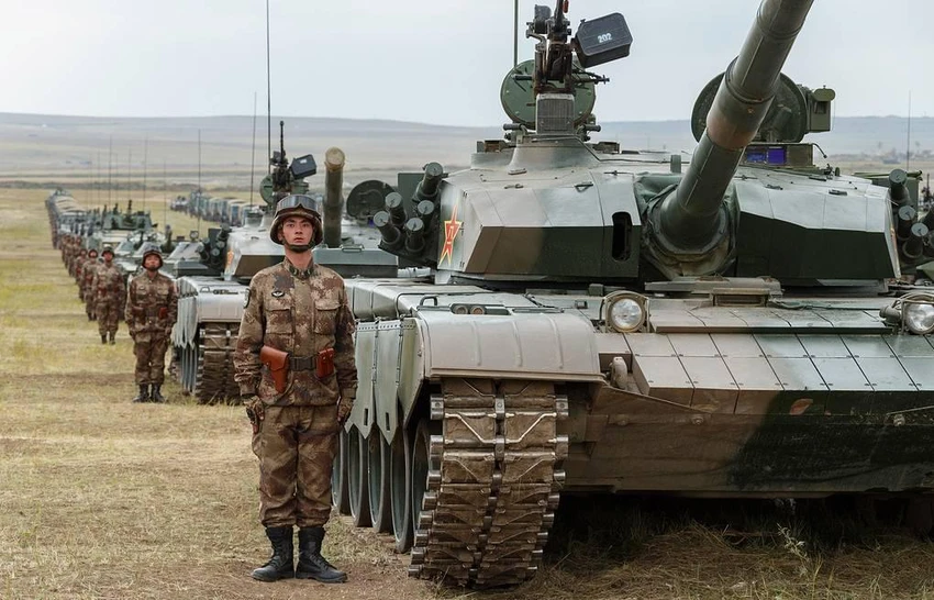 Binh sĩ Trung Quốc tham gia tập trận chung Vostok-2018. Ảnh: TASS Binh sĩ Trung Quốc tham gia tập trận chung Vostok-2018. Ảnh: TASS