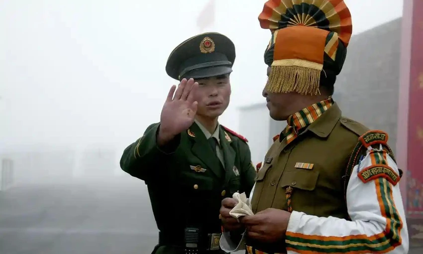 TQ cảnh báo ‘bên thứ ba’ can thiệp vào tranh chấp biên giới Trung-Ấn. Ảnh: Diptendu Dutta/AFP