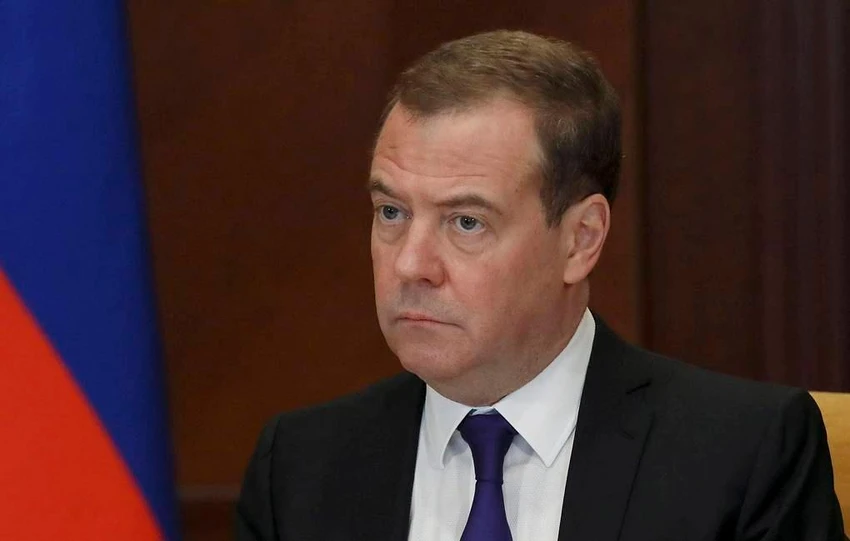 Cựu Tổng thống Nga Dmitry Medvedev. Ảnh: Yekaterina Shtukina/POOL/TASS Cựu Tổng thống Nga Dmitry Medvedev. Ảnh: Yekaterina Shtukina/POOL/TASS