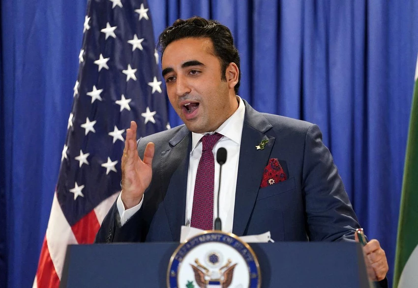 Ngoại trưởng Pakistan Bilawal Bhutto-Zardari. Ảnh: Kevin Lamarque/POOL/REUTERS Ngoại trưởng Pakistan Bilawal Bhutto-Zardari. Ảnh: Kevin Lamarque/POOL/REUTERS