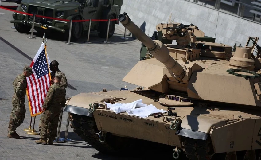 Mỹ có kế hoạch gửi 31 xe tăng M1 Abrams cho Ukraine. Ảnh: Kacper Pempel/REUTERS Mỹ có kế hoạch gửi 31 xe tăng M1 Abrams cho Ukraine. Ảnh: Kacper Pempel/REUTERS