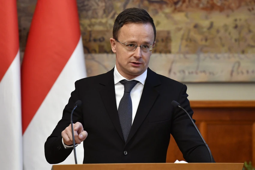 Ngoại trưởng Hungary Peter Szijjarto. Ảnh: Zoltán Máthé/MTI Ngoại trưởng Hungary Peter Szijjarto. Ảnh: Zoltán Máthé/MTI