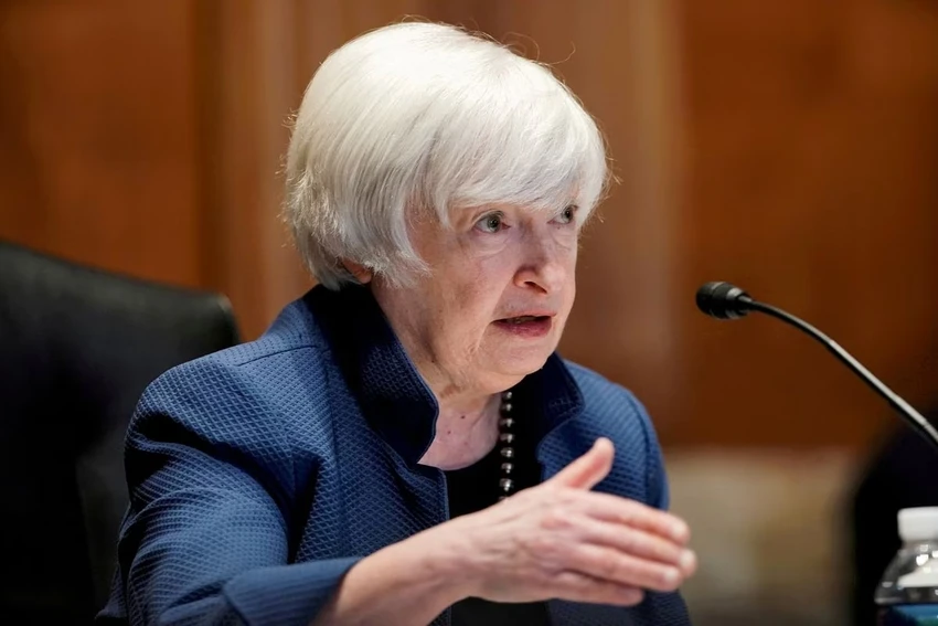 Bộ trưởng Tài chính Mỹ Janet Yellen. Ảnh: Greg Nash/POOL/REUTERS Bộ trưởng Tài chính Mỹ Janet Yellen. Ảnh: Greg Nash/POOL/REUTERS