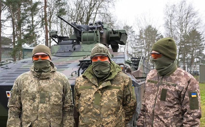 Binh sĩ Ukraine tham gia huấn luyện tại Đức. Ảnh: Fabian Bimmer/REUTERS Binh sĩ Ukraine tham gia huấn luyện tại Đức. Ảnh: Fabian Bimmer/REUTERS