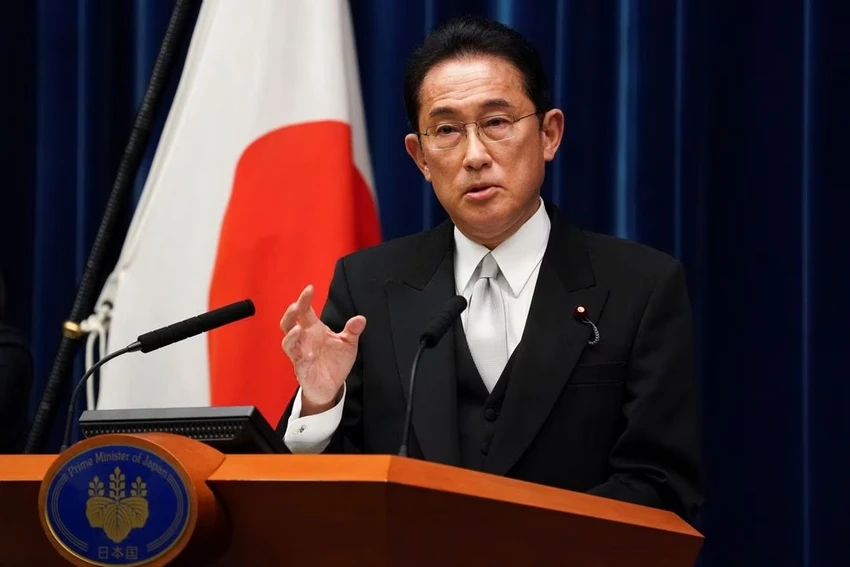 Thủ tướng Nhật Fumio Kishida. Ảnh: Toru Hanai/POOL/REUTERS Thủ tướng Nhật Fumio Kishida. Ảnh: Toru Hanai/POOL/REUTERS